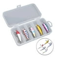 thumbnail image 2 of 5Pcs Fishing Lures Sinking Minnow Wobblers Artificial Hard Bait Bass Tackle, 2 of 9