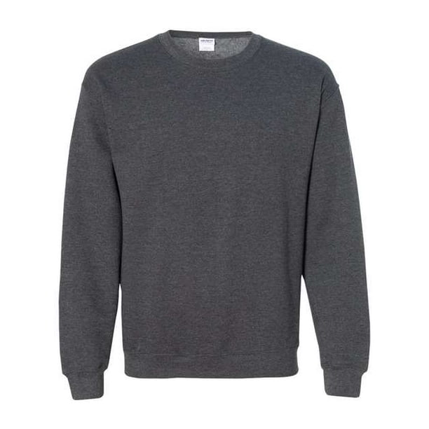 Sudadera con cuello redondo Gildan Heavy Blend para hombre 3X-Large Dark Heather 18000