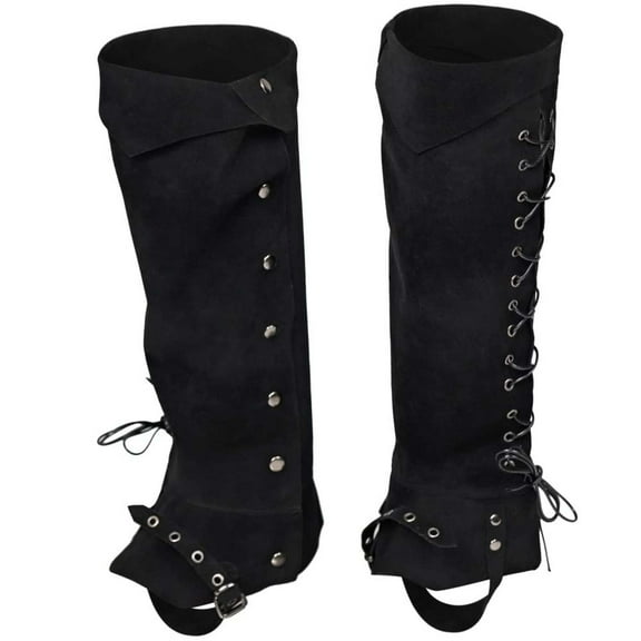 Boots Accessories Leather Punk Strap Foot Wraps For
