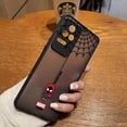 thumbnail image 3 of Funda mate para Redmi A1 K50 K40 GAMING K30 K20 10X 10C 10 9C 9T 9A 9 8 PRO 4G 5G Funda dibujos animados Marvel Spider-Man Spider Web, 3 of 5