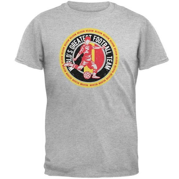 World Cup Belgium Soccer World's Best Football Team Mens T Shirt