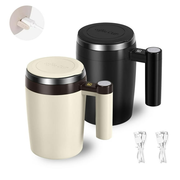 2 Pack Self Stirring Mug