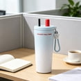 thumbnail image 1 of 520ml Stainless Steel Insulated Water Bottle With Straw Large Capacity Coffee Cup Home Camping And Office Water Cup, 1 of 7