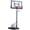 Blue, variant on SERAY Basketball Hoop with 44 inch Backboard and 2 Wheels, Basketball Hoop Outdoor 3.8-10 feet Adjustable Height for Kids/Adults Outdoor/Indoor Sports