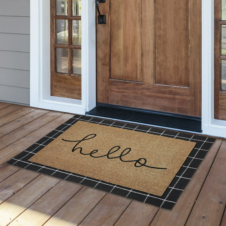 Front Door Mat Outdoor Indoor Doormat Welcome Mats Outside Entrance Sh –  Joanna Home