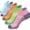 Color DT 110, variant on 5 Pairs Breathable Running Socks for Men Women, Athletic Sports Ankle Short Trainer