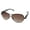 Blue & Purple, variant on Womens Grey Metal Aviator Sunglass, Brown Lens ET515 3