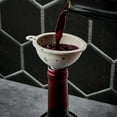 thumbnail image 4 of Thyme & Table Mini Silicone Funnel, Cream and Black Dots, 4 of 4