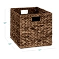 thumbnail image 2 of Cestas de almacenamiento Best Choice Products Hyacinth, 30 x 30 cm, juego de 5, 2 of 7