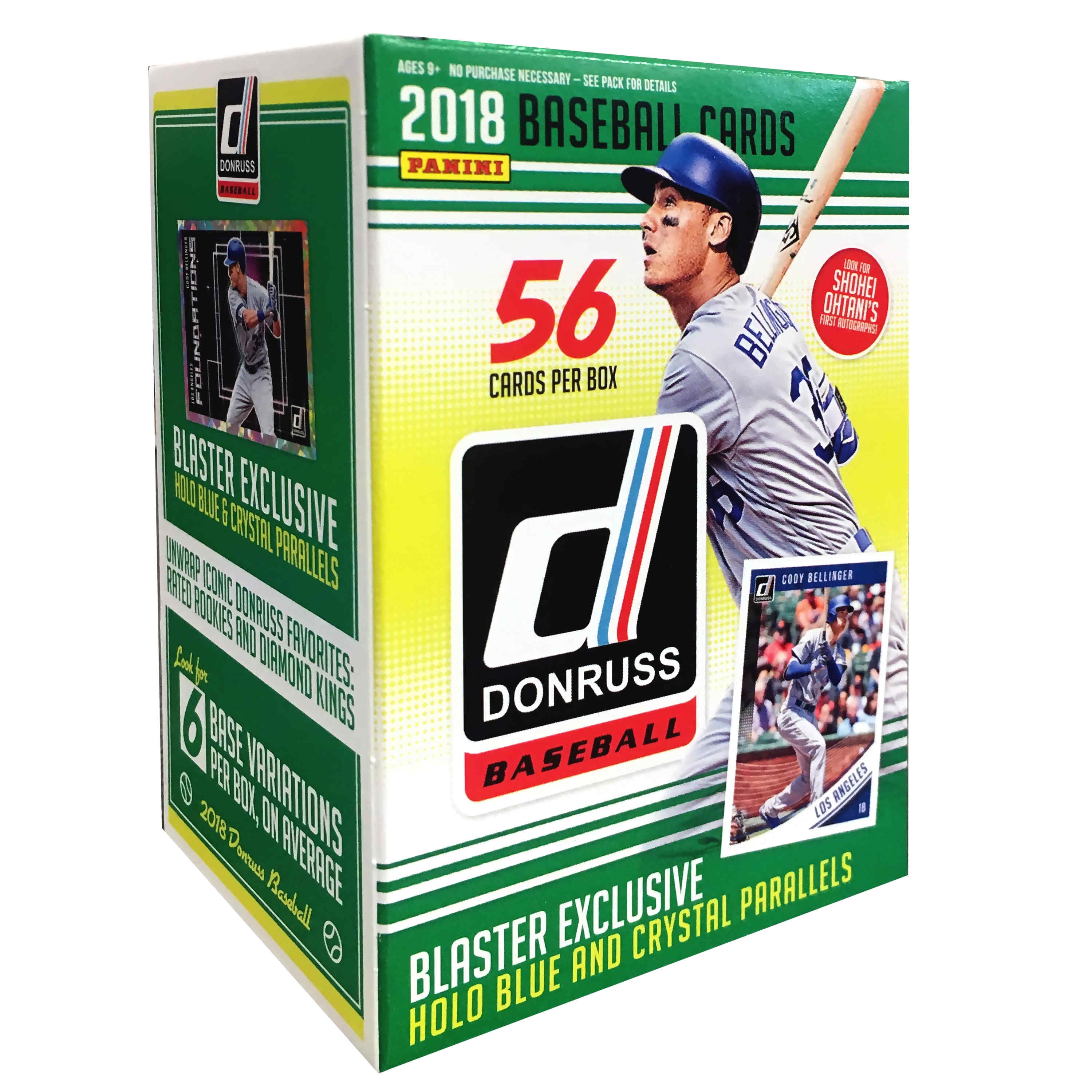 2018 Panini MLB Baseball Donruss Value Box Trading Cards