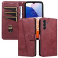 thumbnail image 1 of Phone Case for Samsung Galaxy A24 4G Magnetic PU Leather Card Slots Durable Wallet Cover, 1 of 5
