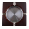 thumbnail image 2 of / Cuadrado Antirresbadizo Del Para Decoración Tablero De De Ministerio Del Interior SM SunniMix Cenicero de acero inoxidable, 2 of 8