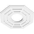 thumbnail image 2 of 20"OD x 7"ID x 8"C x 1"P Westin Architectural Grade PVC Contemporary Ceiling Medallion, 2 of 11