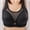 Black, variant on Bras for Women,Women Plus Size Camouflage Print Front Deduction BreathNon-Steel Ring Non-Magnetic Buckle Underwear Bras