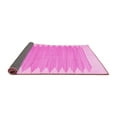 thumbnail image 2 of Ahgly Company Indoor Rectangle Solid Pink Modern Area Rugs, 2' x 5', 2 of 4