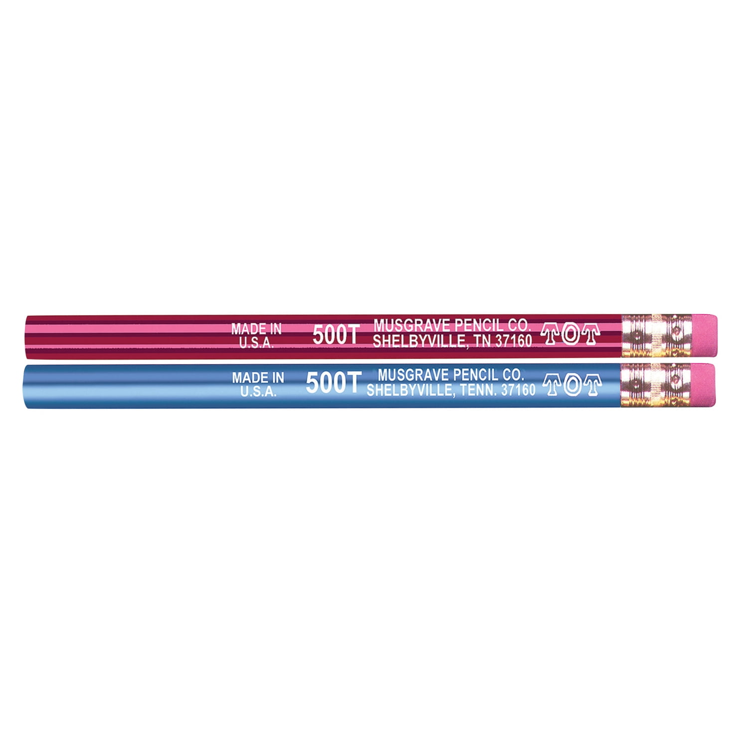 Musgrave Pencil Company TOT "Big Dipper" Jumbo Pencils, With Eraser, 12 Per Pack, 3 Packs