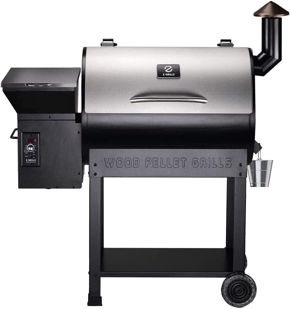 Z Grills 7002E pellet grill, best budget pellet grill under 500 dollars with smart features