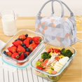thumbnail image 1 of Fashion Well Design Insulated Lunch Bag Portable Warm Keeping  Lunch Bag For Office Work Reusable Lunch Box, 1 of 3