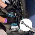 thumbnail image 4 of 31982 Air Hammer Bits, 4-Inch Air Hammer, Black Coated Anti-Oxidation Air Hammer Attachments, Air Hammer Chisel to Help Remove Stuck and Frozen Nuts and Bolts, 4 of 7
