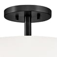 thumbnail image 6 of Hinkley Lighting 47571LCB Halle 3 Light 15" Wide Semi-Flush Drum Ceiling Fixture - Brass, 6 of 7