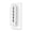 White, variant on KGJQ Folding Clothes Hanger, Wall Mounted 5 Slots Wall Hook, Strong Adhesive No Drilling Space Saving Rack, for Shirts Pants Coats