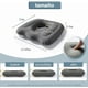 thumbnail image 2 of Cojín Donas Ortopédicas Asiento Para Hemorroides Modelo Gris, 2 of 4