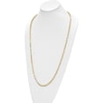thumbnail image 3 of 14K Yellow Gold Polished Fancy Link Necklace - 31.5"- Made In Italy Chain, 3 of 7