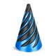 thumbnail image 3 of Juguete Espiral Impreso en 3D Que Pasa A Través Del Escritorio Pirámide () Azul, 3 of 7
