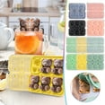 thumbnail image 5 of Teddy Bear Ice Mold Silicone 6-Cavity Whiskey Cocktail Cute Freezer Tray for Desserts​, 5 of 5
