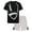 Black Football, variant on RBX Boys Active Shorts Set - 2 Piece Poly Mesh Boys Graphic T-Shirt and Athletic Shorts Set (8-12)