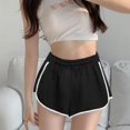 thumbnail image 2 of SSKFHGI White S Sports Shorts Girls Korean Loose Women Running Yoga Wide-Leg Trend Casual Wear Home Pajamas Beach Pants Summer, 2 of 8