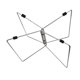 thumbnail image 5 of Soporte plegable para hielera, contenedor de almacenamiento, acero inoxidable resistente y ligero. Argén, 5 of 9