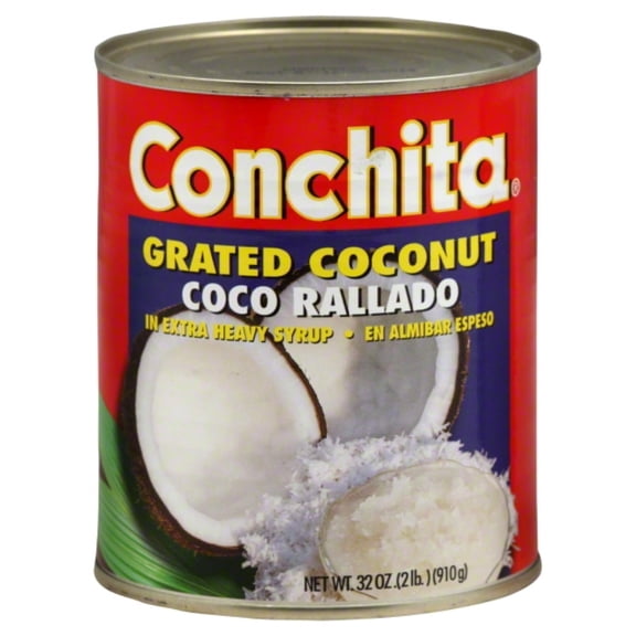 Conchita Grated Coconut, 32 oz, Pack of 12