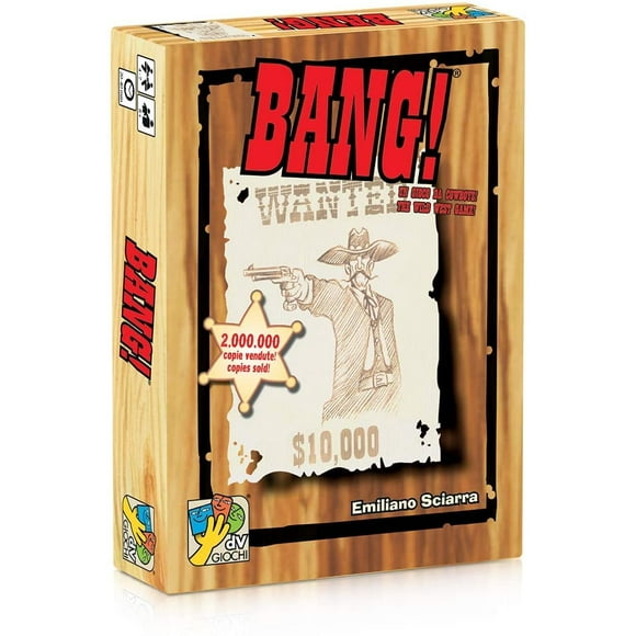 Juego de mesa dV Giochi DA VINCI Bang 4th Edition para 4-7 jugadores