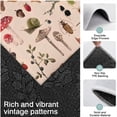 thumbnail image 3 of Colorful Mushroom Insect Light Pattern Kitchen Rugs Sets Of 3,Kitchen Runner Rugs Non Skid Washable,Decorative Kitchen Floor Mats for Kitchen,Sink,Laundry,17"x30"+ 17"x47" + 17"x59", 3 of 6