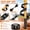 Black_Cross, variant on Baseball Bat Grip Tape with Faith Cross Design, 1.5mm Precut Non-Slip Full Adhesive Baseball Wrist Tape, Religious Scripture Sports Tape