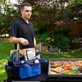 thumbnail image 4 of Heavy-Duty BBQ Grill Tool Caddy and Griddle Accessory Organizer 1-Pack, 4 of 8
