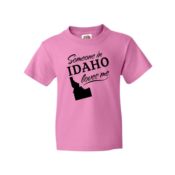 Inktastic Someone in Idaho Loves Me Youth T-Shirt