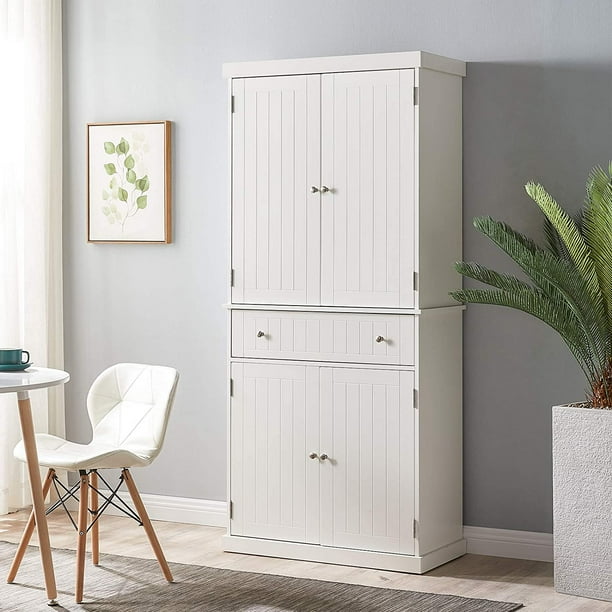 Capsule Sloppy Lobby Pantry Cabinet Green Slot Saw Capsule Sloppy Lobby Pantry Cabinet, Homefort Kitchen Pantry Cabinet Storage With 6 Adjustable Shelves