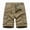 Khaki, variant on Ramiter Mens Shorts Mens Breathable Quick Dry Hiking Cargo Shorts Black,2XL