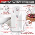 thumbnail image 2 of Lord Eagle Hand Mixer Electric Handheld 400W, 5-S, 2 of 9