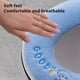 thumbnail image 4 of Cojín de asiento de inodoro con cremallera para uso doméstico, funda de asiento de inodoro de felpa, grueso y cálido, lavable, con asa, para invierno., 4 of 6