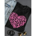 thumbnail image 3 of Breast Cancer Awareness Heart T-Shirt Women -Smartprints Designs, Female Medium, 3 of 4