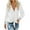 White, variant on JGTDBPO Tops for Women 2023 Lace Patchwork Long Sleeve V Neck Loose Casual Solid Color Hem Lace-up Loose Blouses Tops T Shirts Blouse Shirt Tunic Tops