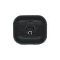 thumbnail image 4 of Case Compatible with AirPods 3 2021, Portable Carrying Front LED Visible Full Protective Leather Cover with Keychain, Black, 4 of 4