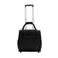thumbnail image 4 of Rockland Luggage 15" Melrose Wheeled Underseat Softside Carry On BF31, 4 of 6