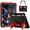 Black+Red, variant on Allytechgroup Kids Case for Apple iPad A16 11" 11th Gen 2025/ iPad 10th Gen 10.9" 2022, Heavy Duty Shockproof Kickstand Cover with Shoulder Strap & Pencil Holder Kids Friendly, Black+Blue