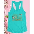 thumbnail image 3 of Number One She Is My Mom Text Racerback Tank Women -Image by Shutterstock, Female Medium, 3 of 4