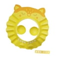 thumbnail image 2 of Gorro de ducha para bebé con visera de silicona suave, impermeable, reutilizable, para proteger ojos y oídos, gorro de baño para bebés de 0 a 9 años. Amarillo, 2 of 8
