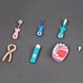 thumbnail image 3 of Flmtop Wooden Role Play Dentist Doctor Dental Teeth Model Tools Set Children Game Toy, 3 of 10